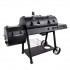 Комбінований гриль-коптильня Oklahoma Joe's Longhorn Combo Charcoal/Gas Smoker & Grill