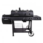 Комбинированный гриль-коптильня Oklahoma Joe’s Longhorn Combo Charcoal/Gas Smoker & Grill