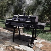 Комбинированный гриль-коптильня Oklahoma Joe’s Longhorn Combo Charcoal/Gas Smoker & Grill