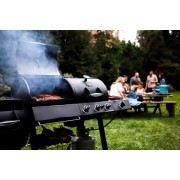 Комбинированный гриль-коптильня Oklahoma Joe’s Longhorn Combo Charcoal/Gas Smoker & Grill