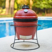 Керамічний вугільний гриль Kamado Joe Jr. Red