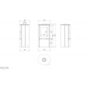 Печь Kratki Falcon 9