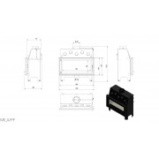 Каминная топка Kratki Mila 16