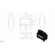 Каминная топка Kratki Mila туннель