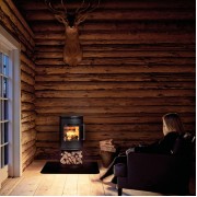 Чугунная печь Morsø 6843 с боксом для дров