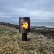 Чугунная печь Morsø 6848 на ноге