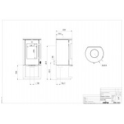 Чавунна піч Morsø 7343 з боксом для дров