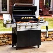 Газовий гриль Saber CAST 670 Black