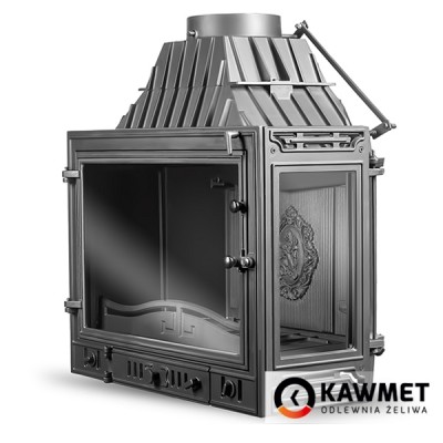 Каминная топка KAWMET W3 правое боковое стекло (16.7 kW)