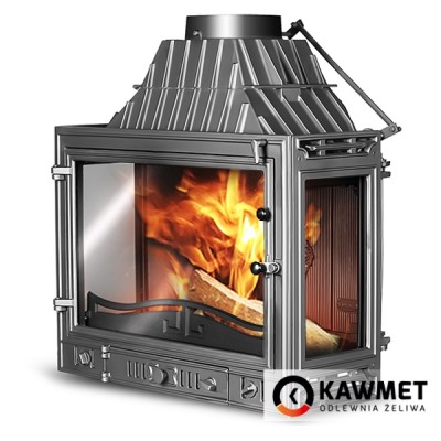 Каминная топка KAWMET W3 трехсторонняя (16,7 kW)