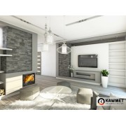 Каминная топка KAWMET W4 правое боковое стекло (14.5 kW)