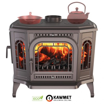 Чавунна піч із варильною поверхнею KAWMET P7 (10.5 kW) CookTop LB ECO