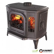Чугунная печь с варочной поверхностью KAWMET P7 (10.5 kW) CookTop PB ECO