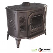 Чугунная печь с варочной поверхностью KAWMET P7 (10.5 kW) CookTop PB ECO