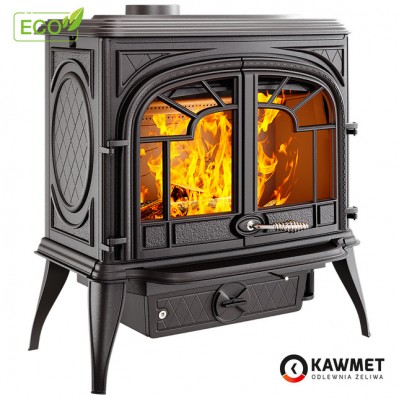 Чугунная печь KAWMET  Premium SPARTA S10 (13,9 kW) ECO