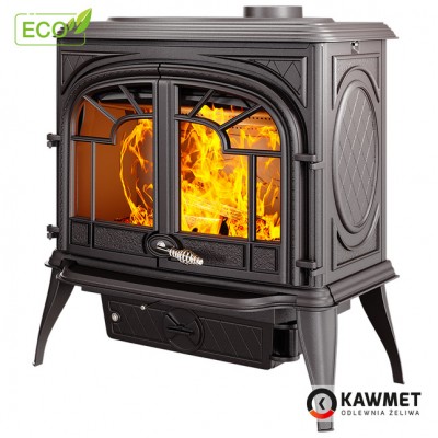 Чугунная печь KAWMET  Premium SPARTA S10 (13,9 kW) ECO