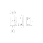 Стальная печь Kratki KOZA ROLLO