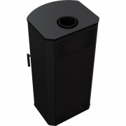 Стальная печь Kratki KOZA TITAN GLASS панорама