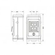 Пеллетная печь с водяным контуром MBS Thermo Pellet 12 кВт