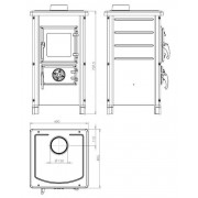Піч на дровах MBS Happy