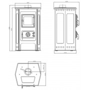 Піч на дровах MBS Hit