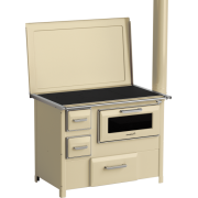 Печь с варочной поверхностью MBS 9 New Line R правая с крышкой