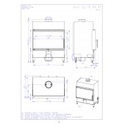 Каминная топка ROMOTOP HEAT 2g 70.44.01