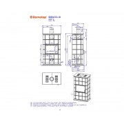 BARACCA 10 - кахельний камін
