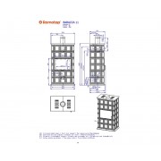 BARACCA 11 - кахельний камін