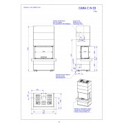 CARA C N 03 – дизайнерский аккумуляционный камин
