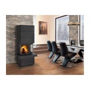 CARA C N 03 - дизайнерский аккумуляционный камин с подъёмной дверцей