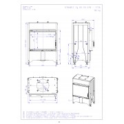DYNAMIC 2G 66.50.01N - каминная топка прямая, двойное стекло