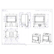 DYNAMIC B3G 66.44.01 - печная топка, задняя загрузка