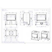 DYNAMIC T 3G 66.44.01 - печная туннельная топка, двойное стекло