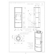 Аккумуляционная печь-камин EVORA 02 AKUM камень
