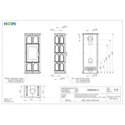 Кахельний камін GREMIO 2