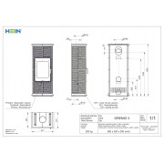 Кахельний камін GREMIO 3