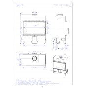 Каминная топка ROMOTOP HEAT 2g 70.44.13