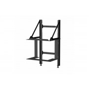 HEAT C 3g L 50.52.31.21 K1 - трехсторонняя каминная топка с опорной конструкцией