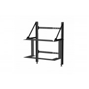 HEAT C 3g L 80.52.31.21 K1 – трехсторонняя каминная топка с опорной конструкцией