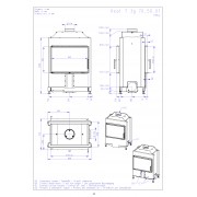 Каминная топка HEAT T 3g 70.50.01