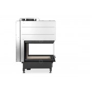 Каминная топка HEAT U 3g L 50.52.70.21 - конвекционная трехсторонняя каминная топка с подъемными дверцами и раздельными стеклами