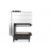 Каминная топка HEAT U 3g L 50.52.70.21 - конвекционная трехсторонняя каминная топка с подъемными дверцами и раздельными стеклами