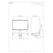 HEAT 4g 80.50.05 - классическая каминная топка (темная камера)