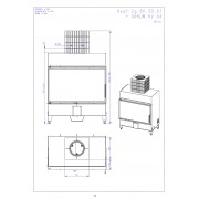 HEAT 4g 80.50.05 - классическая каминная топка (темная камера)