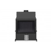 IMPRESSION 2g 80.60.01 - камінна топка пряма, подвійне скло, темний шамот