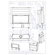 Каминная топка ROMOTOP IMPRESSION 2g L 118.60.01 светлый шамот