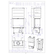 Камінна топка IMPRESSION C 2G L 67.61.34.21, світлий шамот