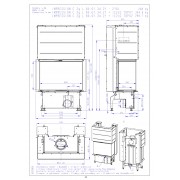 Камінна топка IMPRESSION C 2G L 80.61.34.21 світлий шамот