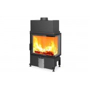 IMPRESSION R 2g S 71.60.34.21 - угловая каминная топка, боковое открывание, светлый шамот